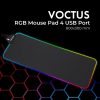 Voctus RGB Mouse Pad 4 USB Ports – 800x300x4 mm