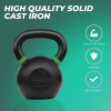 Cast Iron Kettlebell 20kg Lavender