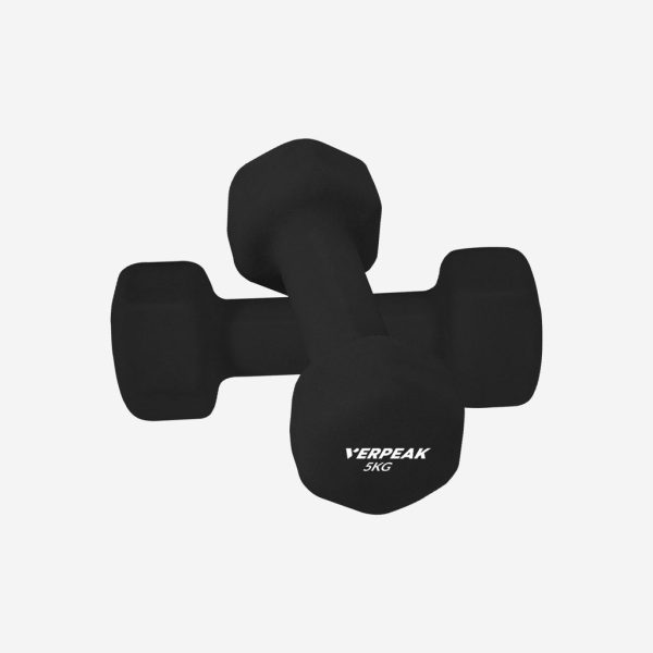 Neoprene Dumbbell 5kg x 2 Black VP-DB-138-AC