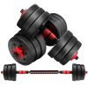 Adjustable Rubber Dumbbells – 20kg