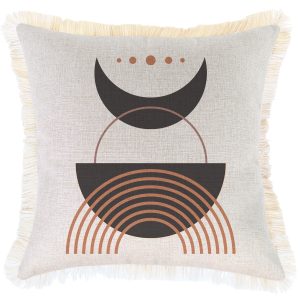 Cushion Cover-Coastal Fringe-Moon-Chaser-45cm x 45cm