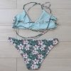 Reversible Bikini Set-Surf Style-Tropical Jungle-Small