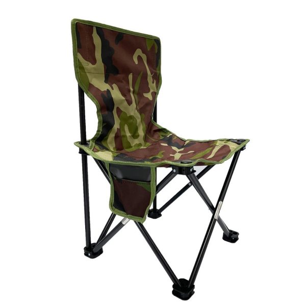 Aluminum Alloy Folding Camping Camp Chair Outdoor Hiking Patio Backpacking – Large