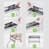 BBQ Grill Barbecue Set Charcoal Kabob Stove Portable Foldable Camping Picnic