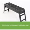 Foldable Portable BBQ Charcoal Grill Barbecue Camping Hibachi Picnic