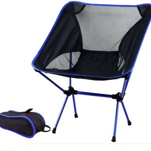 Ultralight Aluminum Alloy Folding Camping Camp Chair Outdoor Hiking Patio Backpacking