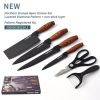 6 pieces Kitchen Knife Set Everich Chef Knives Stainless Steel Nonstick Scissor