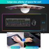 RGB Wireless 15W Oversized Charger Mouse Pad 800×300 MM Gaming Mouse Pad