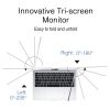 13.3 Inch FOPO Triple Portable Monitor 1080P FHD IPS Triple Monitor Laptop Screen Extender for 13.3″-17.3″ Laptops