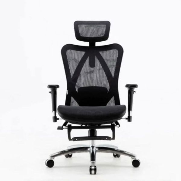 Sihoo M57 Ergonomic Office Chair, Computer Chair Desk Chair High Back Chair Breathable,3D Armrest and Lumbar Support without Foodrest – Black