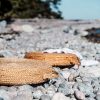 Jute Hand Braided natural floor-pallet cushion 60 x 60 x 20 cm