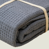 Cotton Woven Waffle Blanket 228 x 228 cm