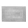 Microfiber Soft Non Slip Bath Mat Check Design – Grey