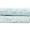 Premium Cotton Towel Jacquard White Blue Design