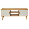 Granite Entertainment Unit TV Unit with Ample Storage and Double-doors 120CM