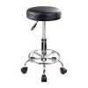 Forever Beauty Black Salon Barber Stool Swivel