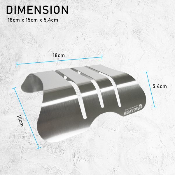 Stainless Steel Chopping Cutting Board Holder Stand Rack