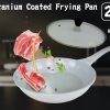 Shinewon Vinch IH Frypan Frying Pan 28cm Non-stick Induction Ceramic + Glass Lid GREY