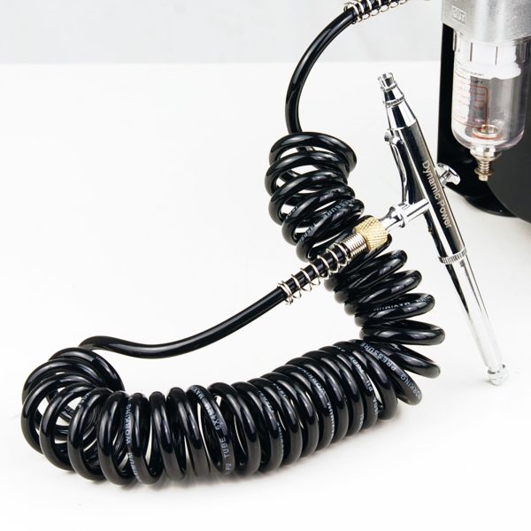 Dynamic Power Air Brush Hose Coiled Retractable Compressor 1/8in 3M – 1