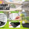 Bird Cage Parrot Aviary 2IN1 Design VEER 92cm