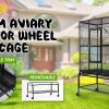 Bird Cage Parrot Aviary MELODY 137cm