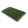 Paw Mate Pet Dog Potty Tray Training Toilet + 1 Grass Mat – 69x43x3.5 cm