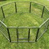 2 X 8 Panel 60 cm Heavy Duty Pet Dog Puppy Cat Rabbit Exercise Playpen Fence