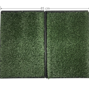 Indoor Dog Puppy Toilet Grass Potty Training Mat Loo Pad 85?x 63 cm