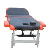 3 Fold Portable Aluminium Massage Table Massage Bed Beauty Therapy. – Black and Orange