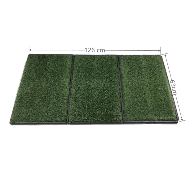 Indoor Dog Puppy Toilet Grass Potty Training Mat Loo Pad 126?x 63?cm