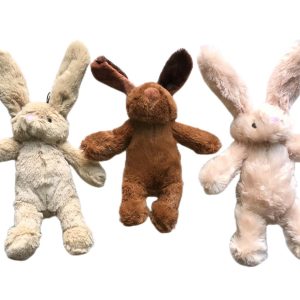 3 x Pet Puppy Dog Toy Play Animal Plush Toy Soft Squeaky 25 cm Toy