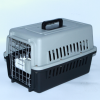 Small Dog Cat Crate Pet Airline Carrier Cage With Bowl and Tray – Black