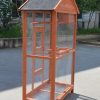 Wooden XXL Pet Cages Aviary Carrier Travel Canary Parrot Bird Cage