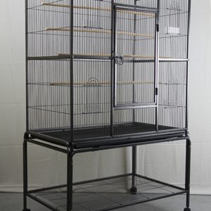 YES4PETS 140 cm Large Bird Cage Parrot Budgie Aviary With Stand