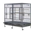 XXXL 195 cm Bird Cage Pet Parrot Aviary  Perch Castor Wheel