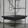 XXL Bird Cage Parrot Playpen Gym Toy Stand With Swing Ladders On Wheels