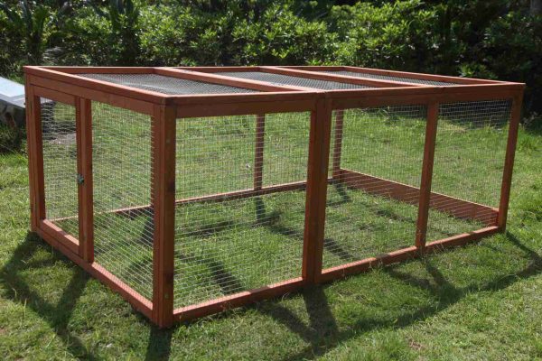 Large Chicken Coop Run Guinea Pig Cage Villa Extension Rabbit Hutch House Pen