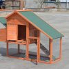 YES4PETS Large Chicken Coop Rabbit Hutch Ferret Cage Hen Chook Cat Kitten House