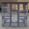 XXL Pet Cat Bird Shelter Condo with Escape Door Wooden Kitten Cage House