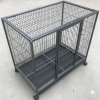 Pet Dog Cat Cage Metal Crate Kennel Portable Puppy Cat Rabbit House – 93x57x85 cm