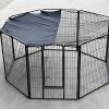 8-Panel Pet Dog Puppy Exercise Pen Enclosure Playpen Cover