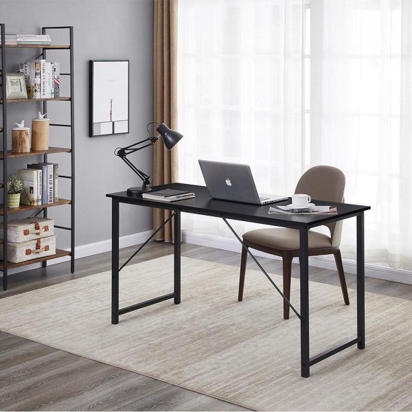 Computer Desk, Sturdy Home Office Gaming Desk for Laptop, Modern Simple Style Writing Table, Multipurpose Workstation