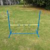 4 x Portable Dog Puppy Training Practice Jump Bar  Poles Agility Post