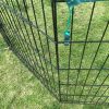 YES4PETS 6 Panel Dog Cat Exercise Playpen Puppy Enclosure Rabbit Fence With Cover