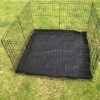 YES4PETS 24′ Dog Rabbit Playpen Exercise Puppy Enclosure Fence With Canvas Floor