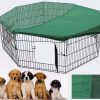 42′ Dog Rabbit Playpen Exercise Puppy Enclosure Fence with cover