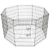 42′ Dog Rabbit Playpen Exercise Puppy Enclosure Fence with cover