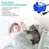 Blue Ceramic Electric Pet Water Fountain Dog Cat Water Feeder Bowl Dispenser