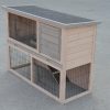 Double Storey Rabbit Hutch Guinea Pig Cage , Ferret cage W Pull Out Tray