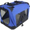 XXL Portable Foldable Pet Dog Cat Puppy Soft Crate-Blue